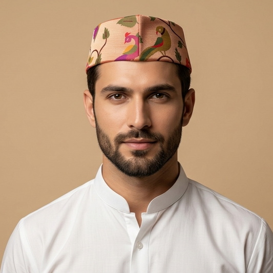 Paithani Topi 13 - Authentic Paithani Accessories from Yeola | Paithanistore (View 1)