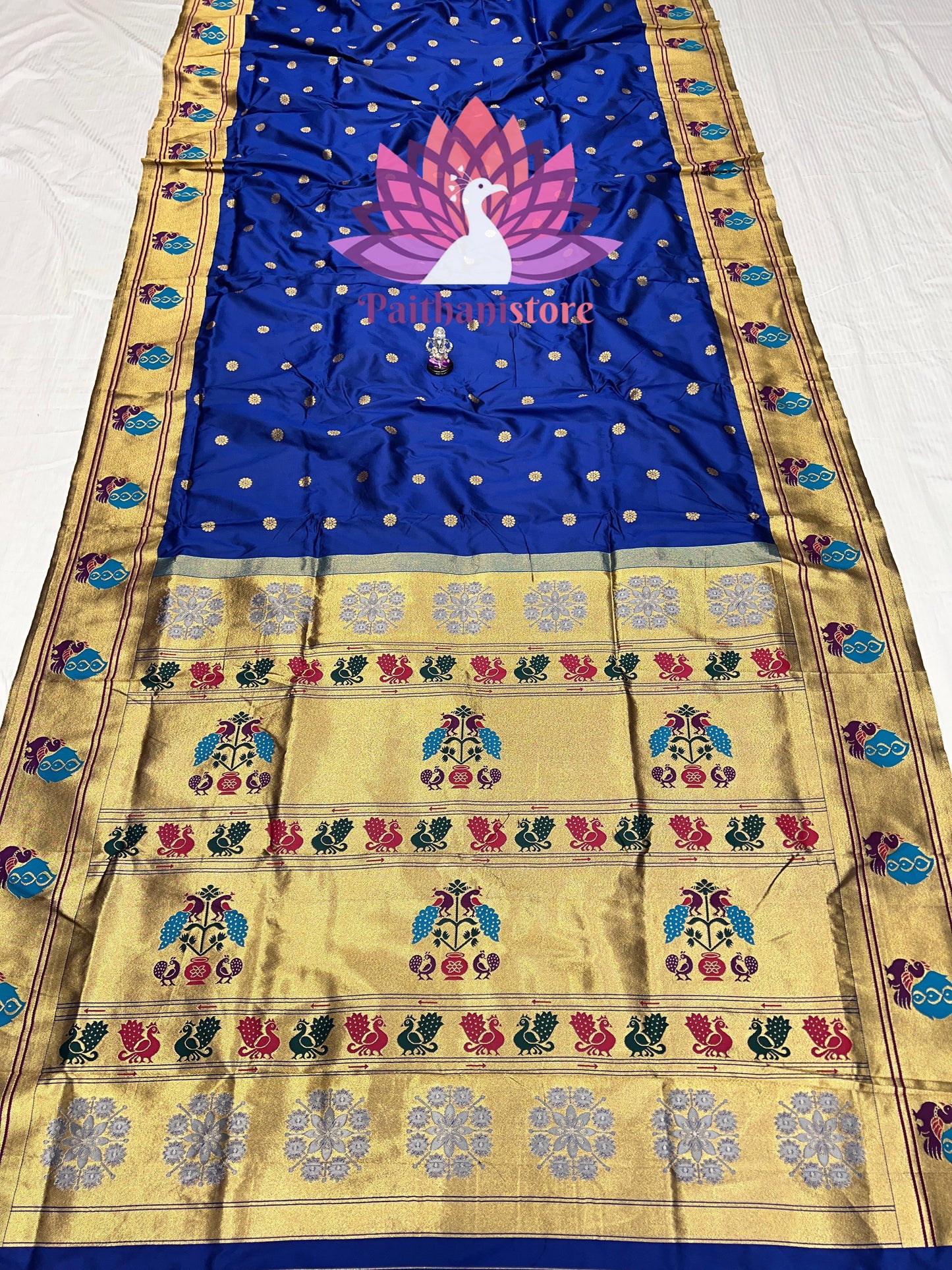 Peacock Border Paithani Saree