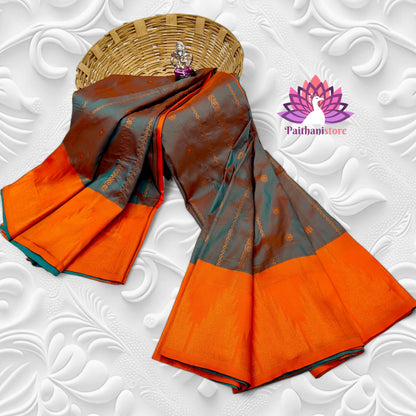 Temple Irkal Paithani Sarees