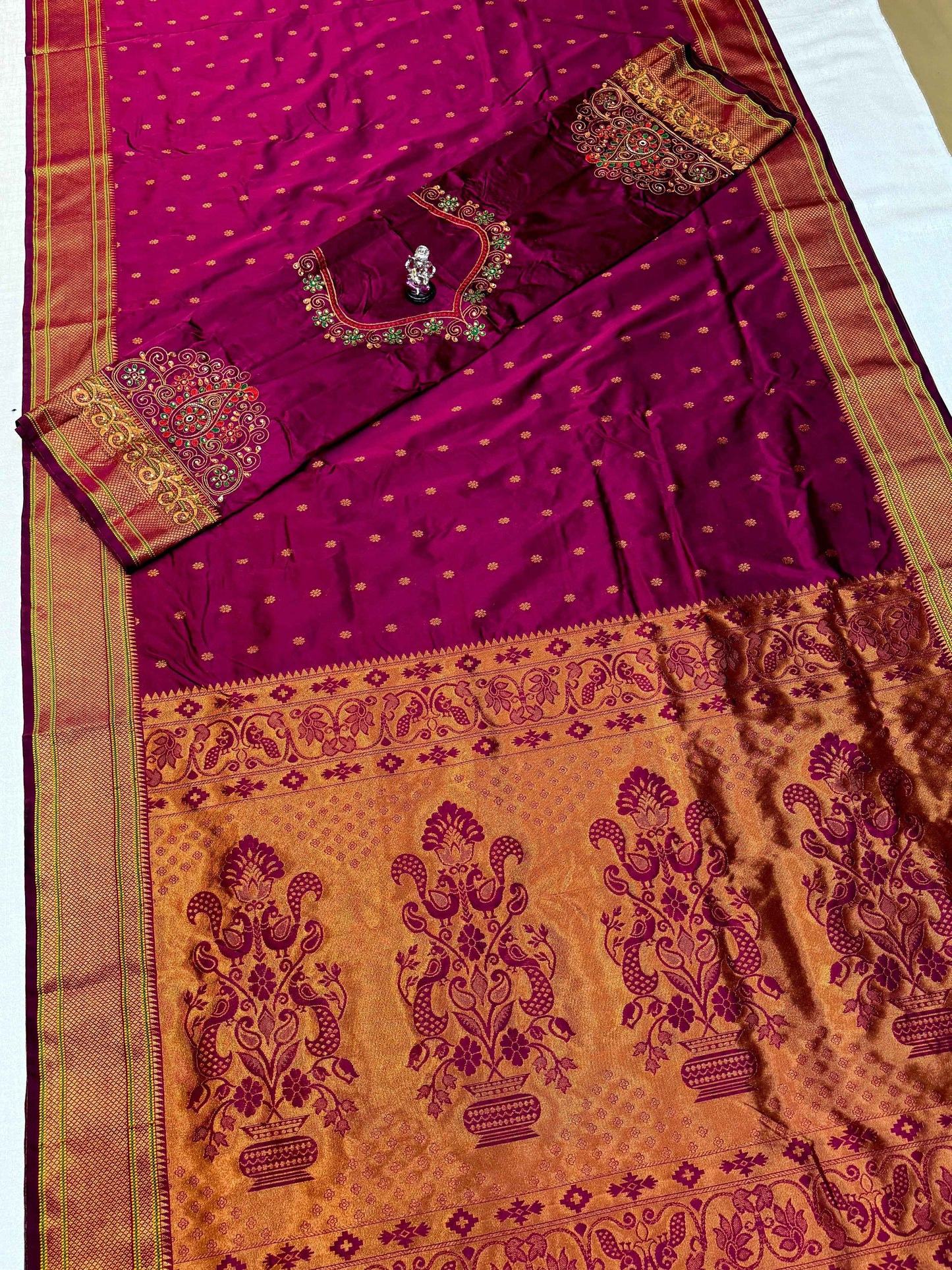 Designer Kalanjali Paithani Saree