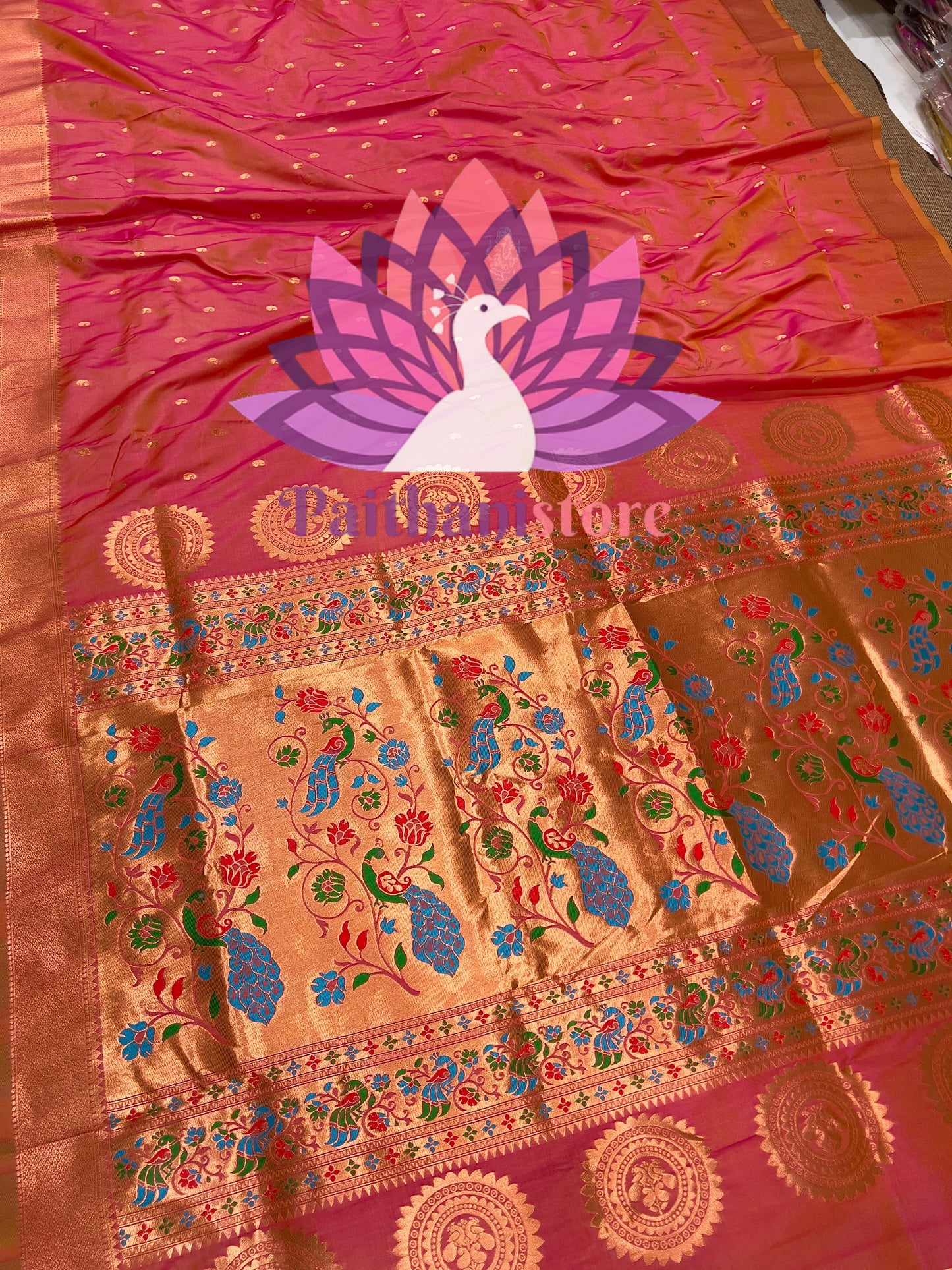 Beautiful Soft Silk Paithani Sarees