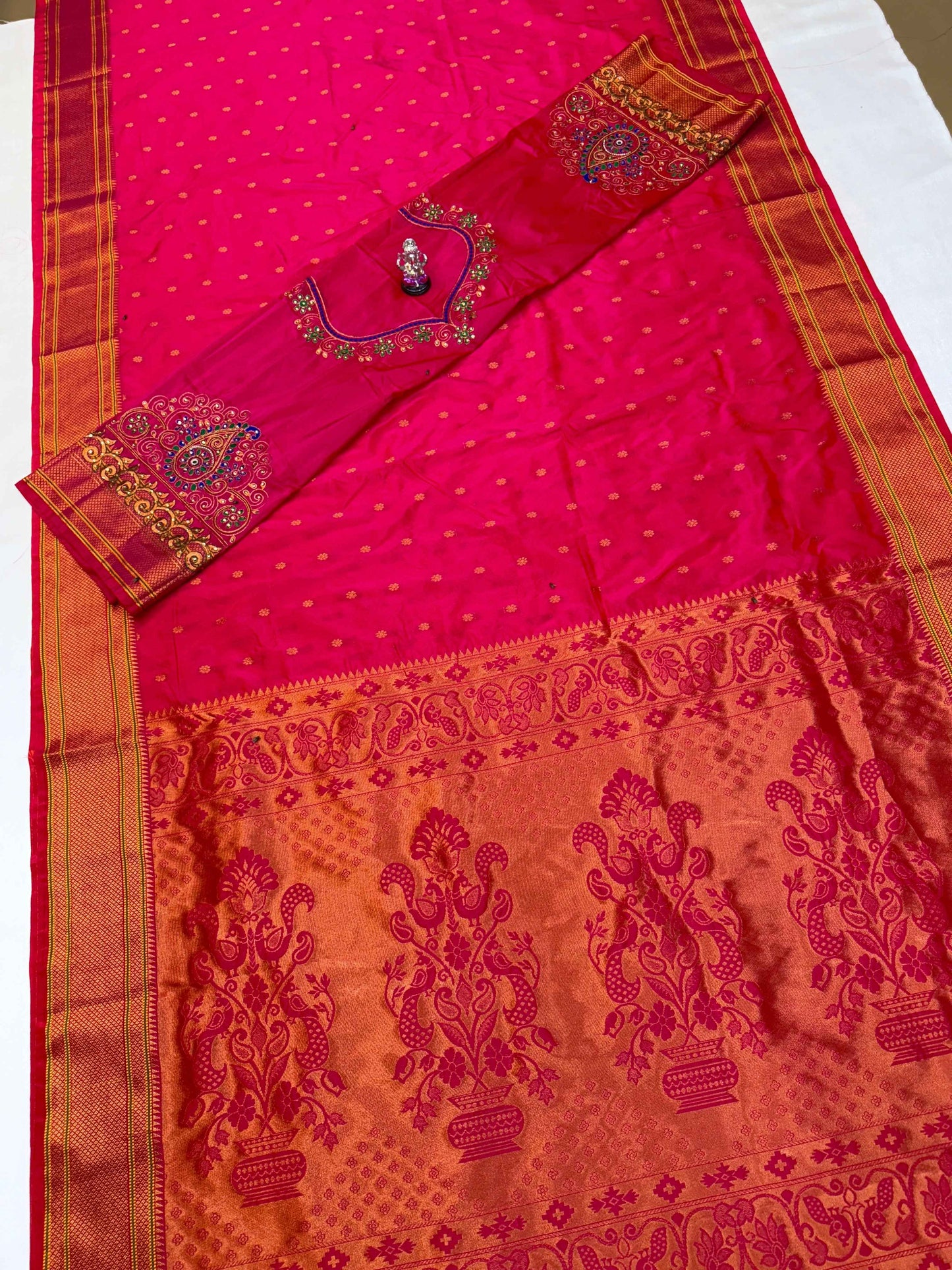 Designer Kalanjali Paithani Saree