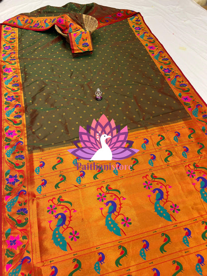 Beautiful Brocade Paithani