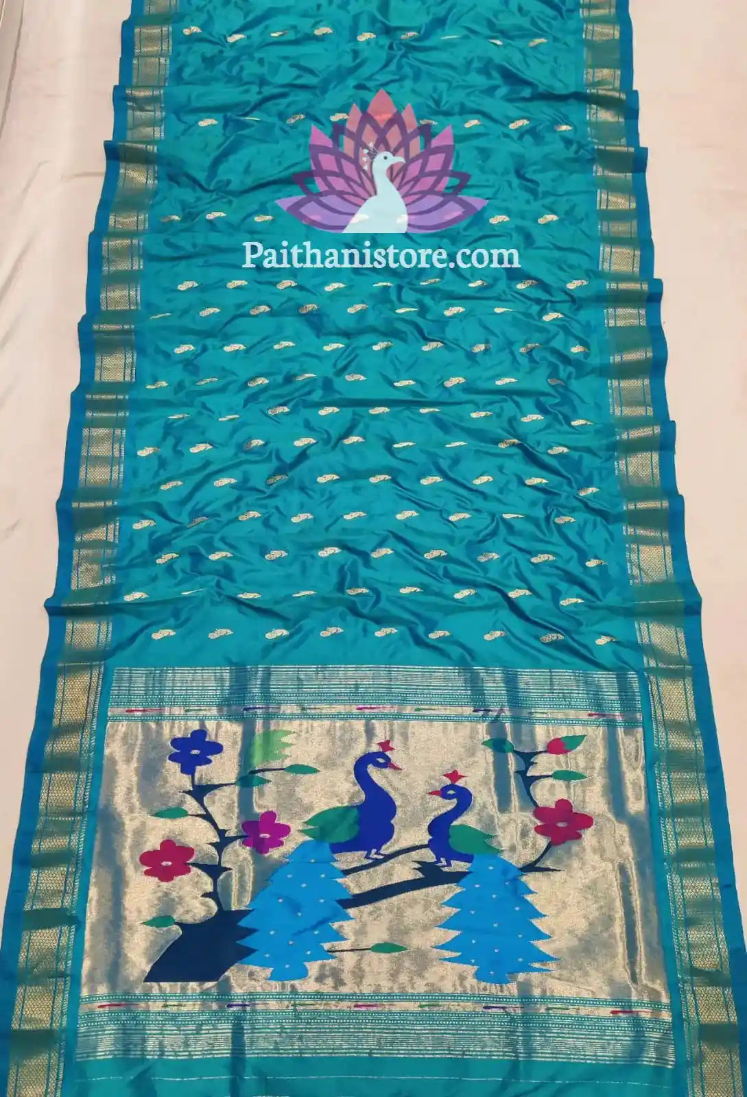 Designer Paithani Silk Saree