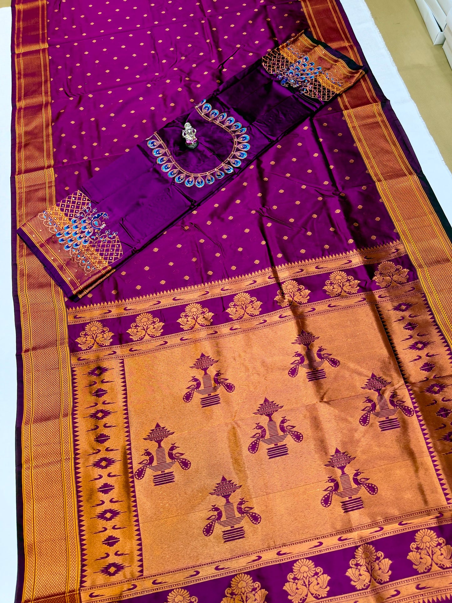 Designer Kalanjali Paithani Saree