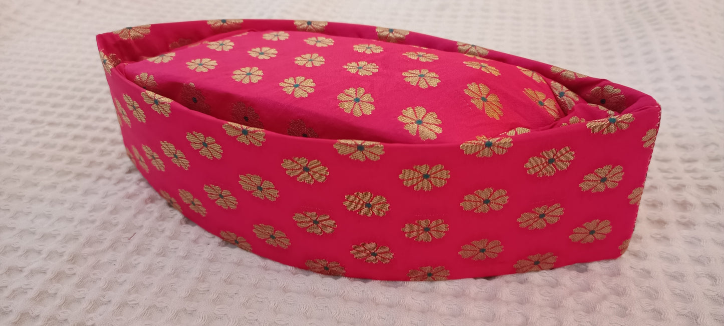 Paithani Topi 12 — Side Angle