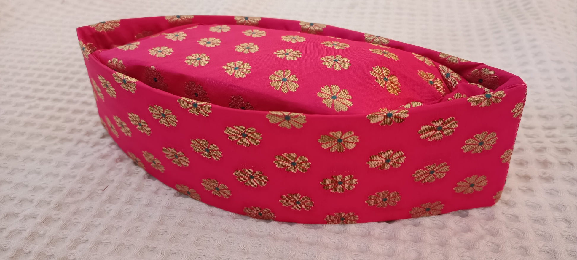 Paithani Topi 12 — Side Angle