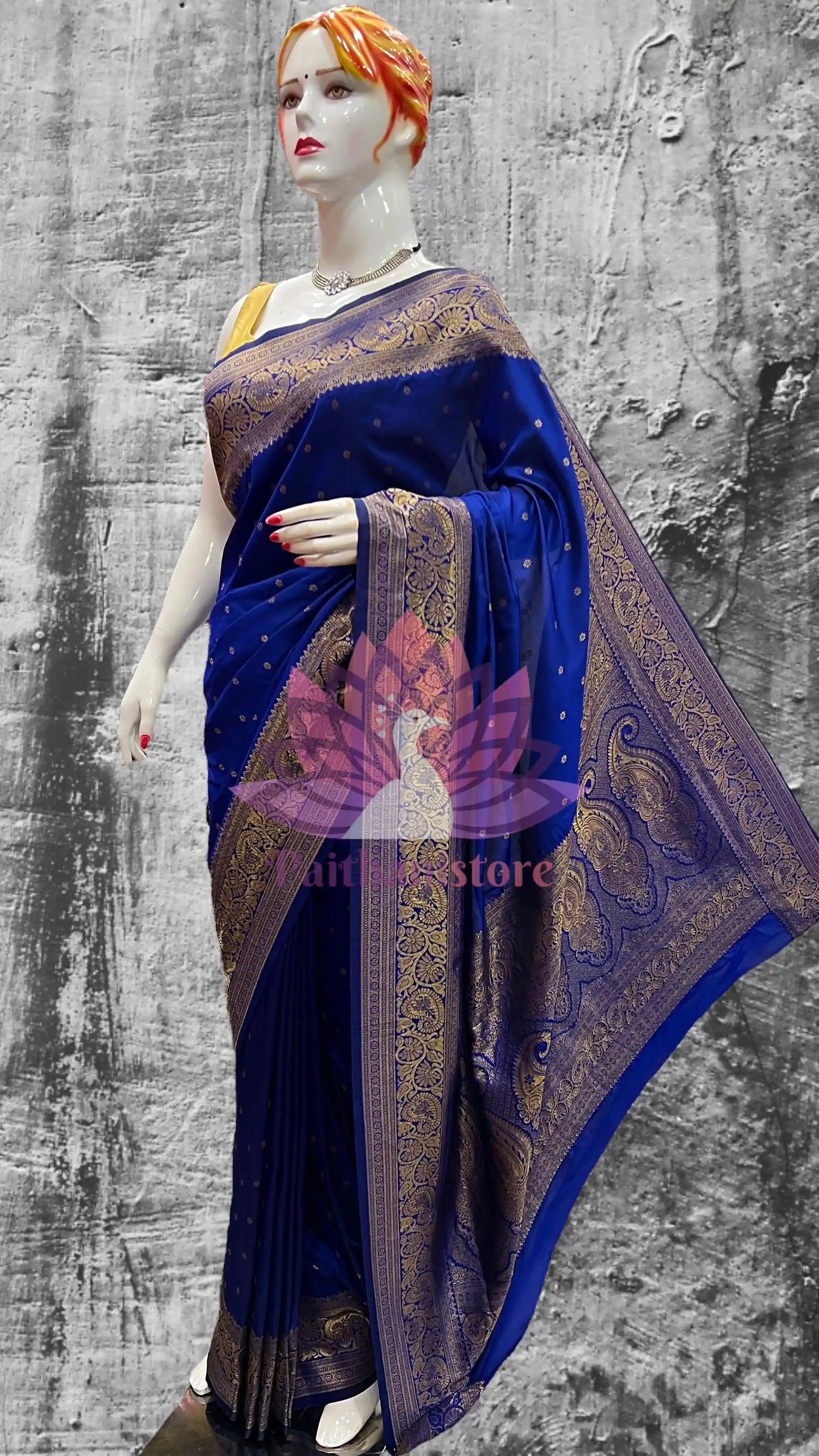 Semi-Silk Kanjivaram Paithani Saree