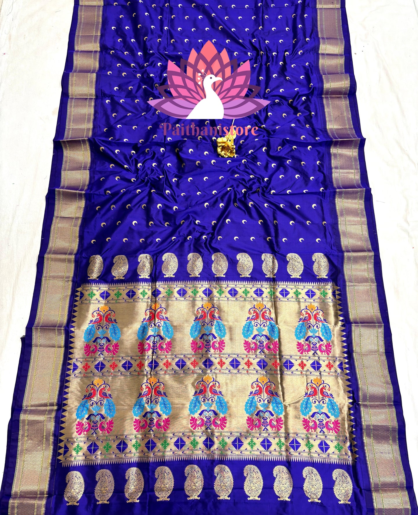 Pure Silk Chandrakor Paithani