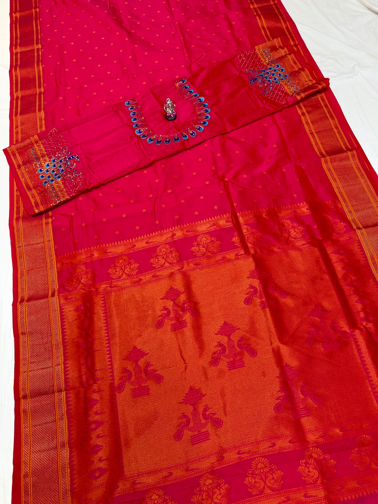 Designer Kalanjali Paithani Saree