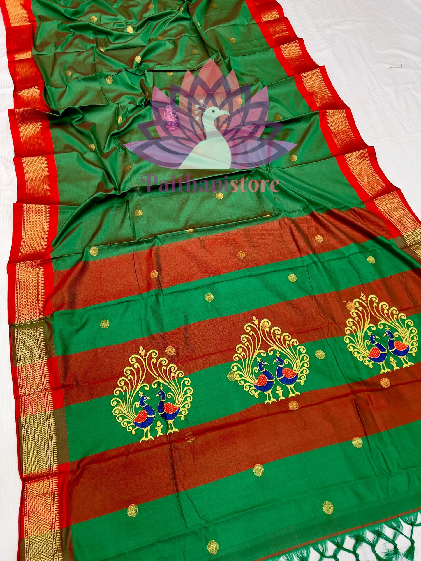 Beautiful Peacock Pallu Sarees