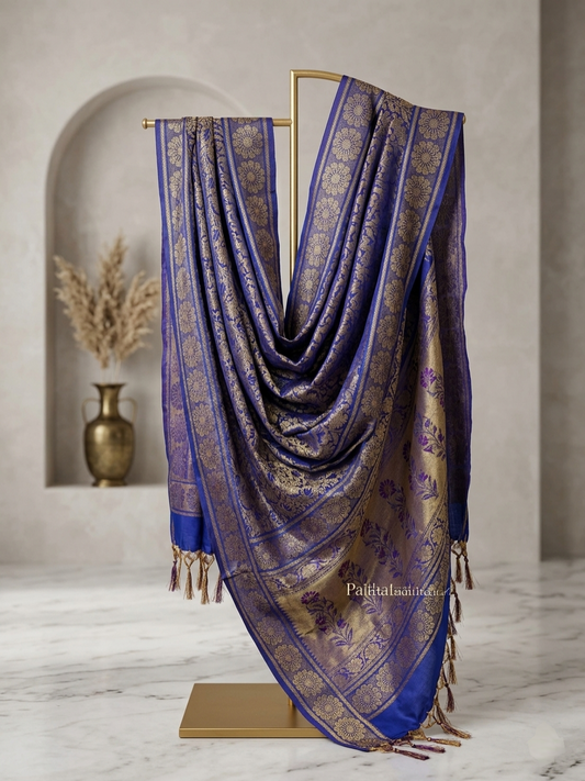 पैठणी शेला - Handwoven Paithani Shela Dupatta for Bride | Paithanistore