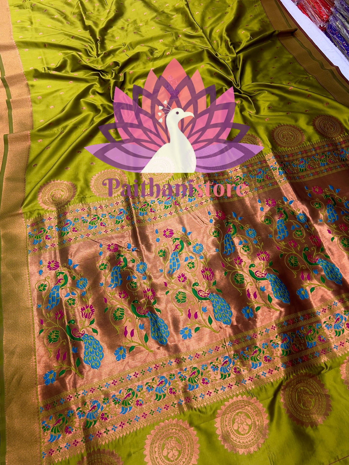 Beautiful Soft Silk Paithani Sarees