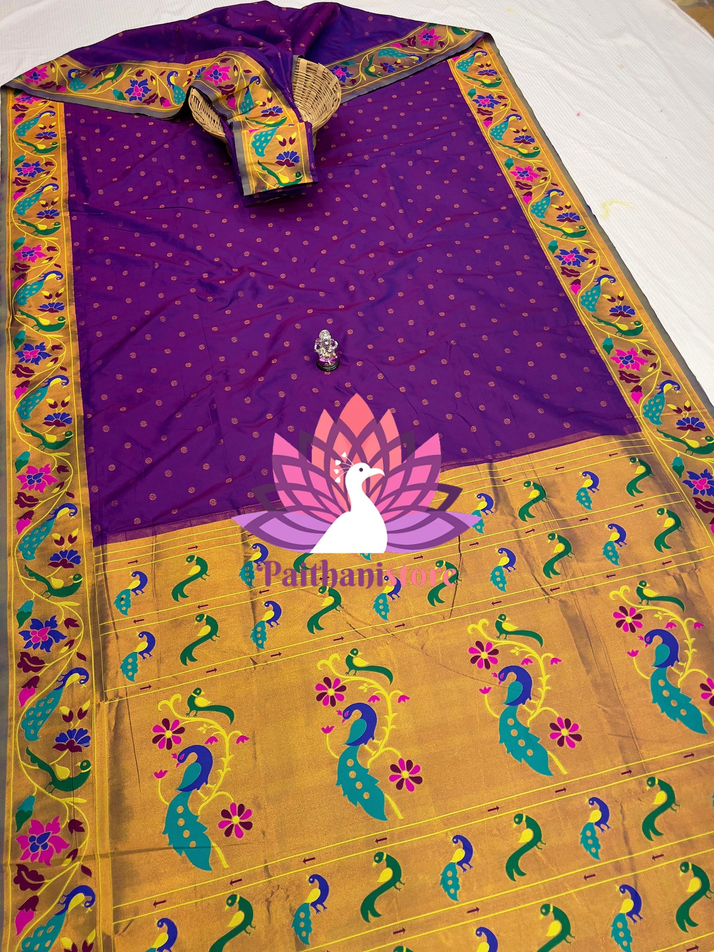 Beautiful Brocade Paithani