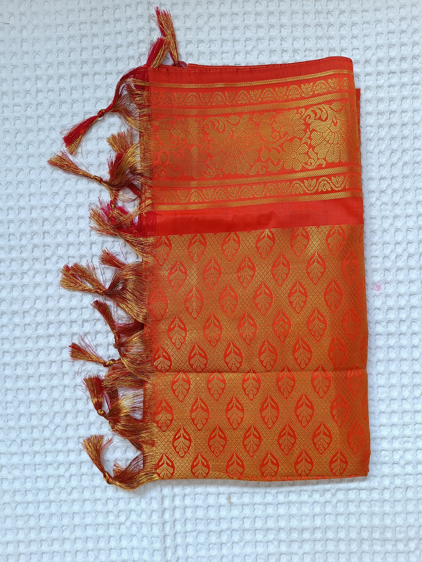 Orange Shela For Dulhan