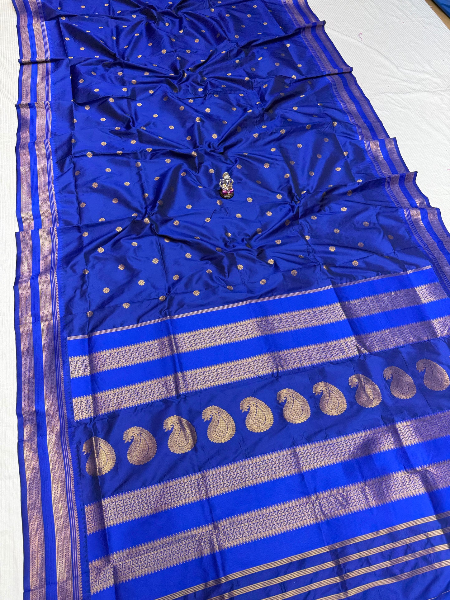 Semi-Silk Narayan Peth Paithani Saree