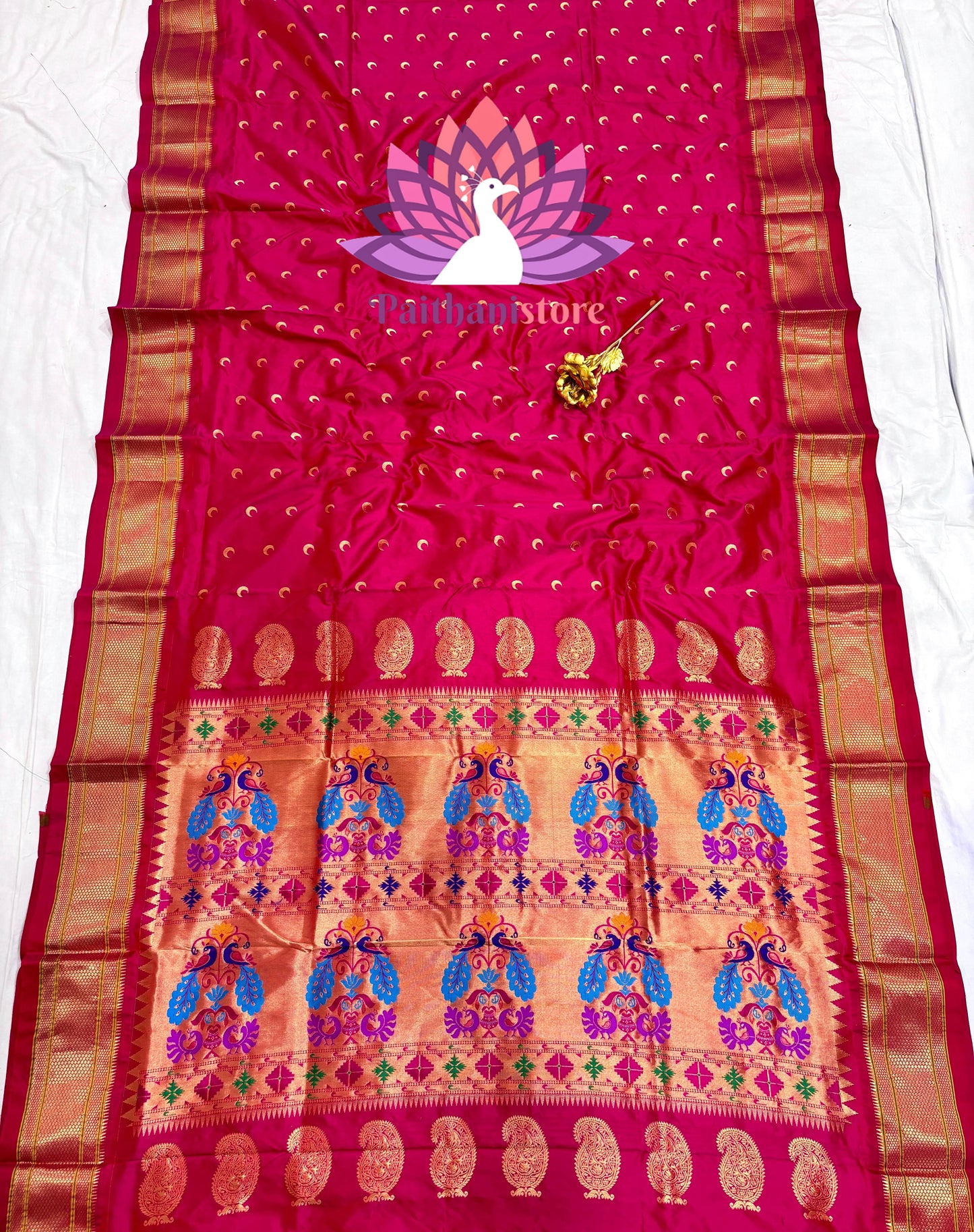 Pure Silk Chandrakor Paithani