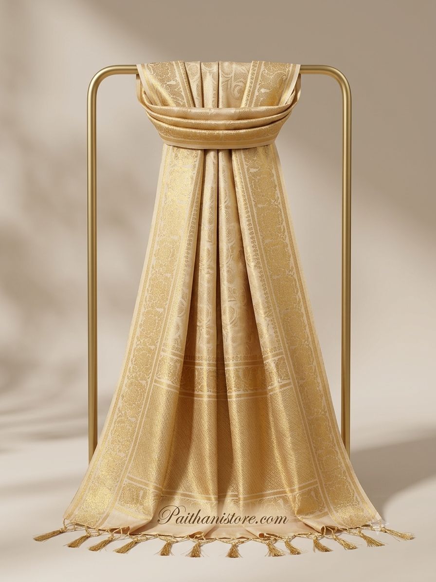 Golden Shela For Bride