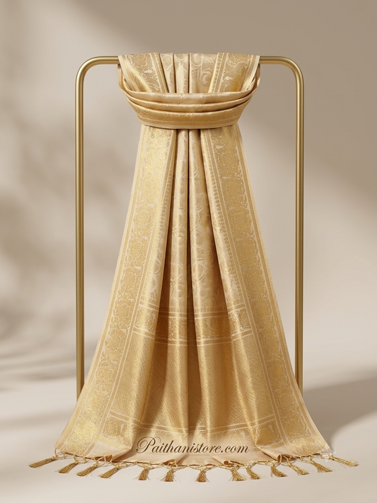 Golden Shela For Bride