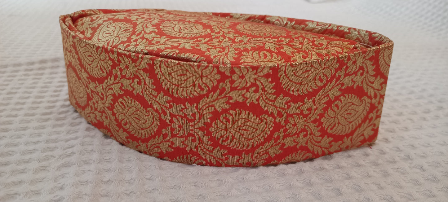 Paithani Topi 6 — Side Angle