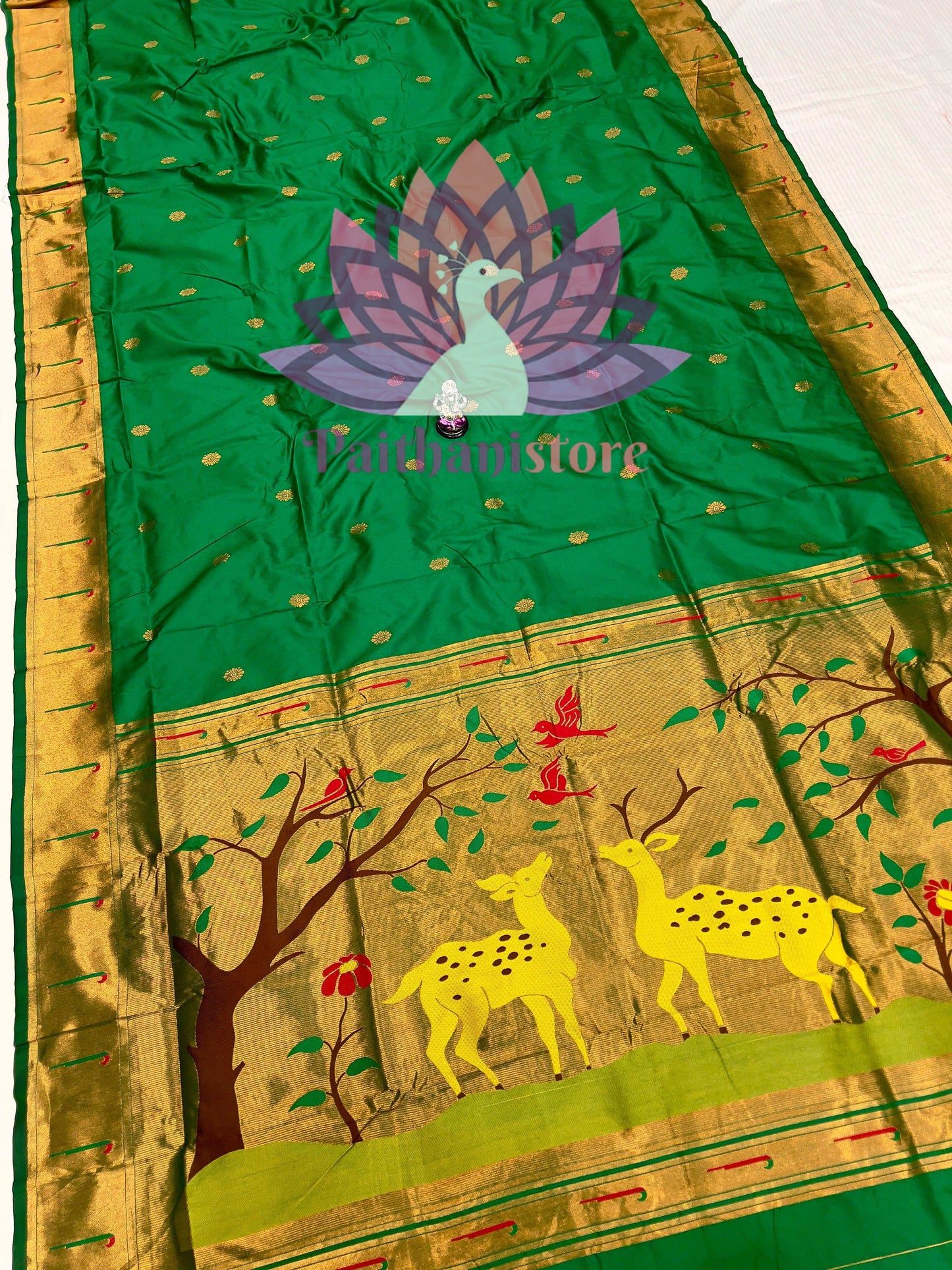 Designer Pallu Paithani Sarees