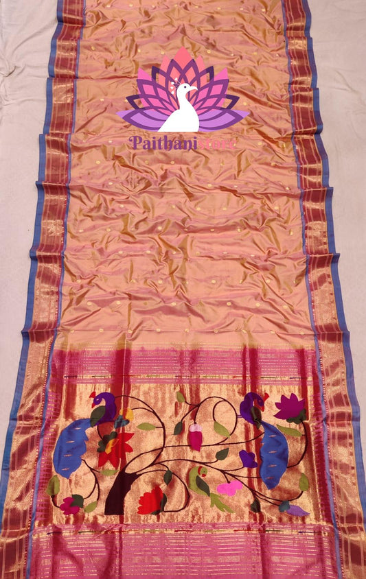 Fancy Pallu Paithani Saree