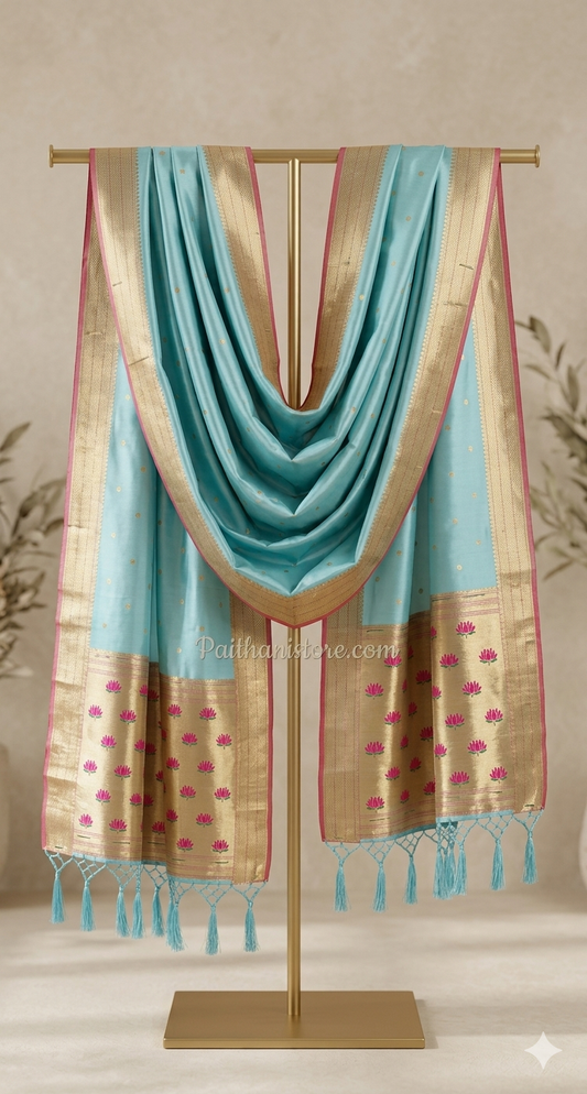 Tripal Muniya Paithani Dupatta