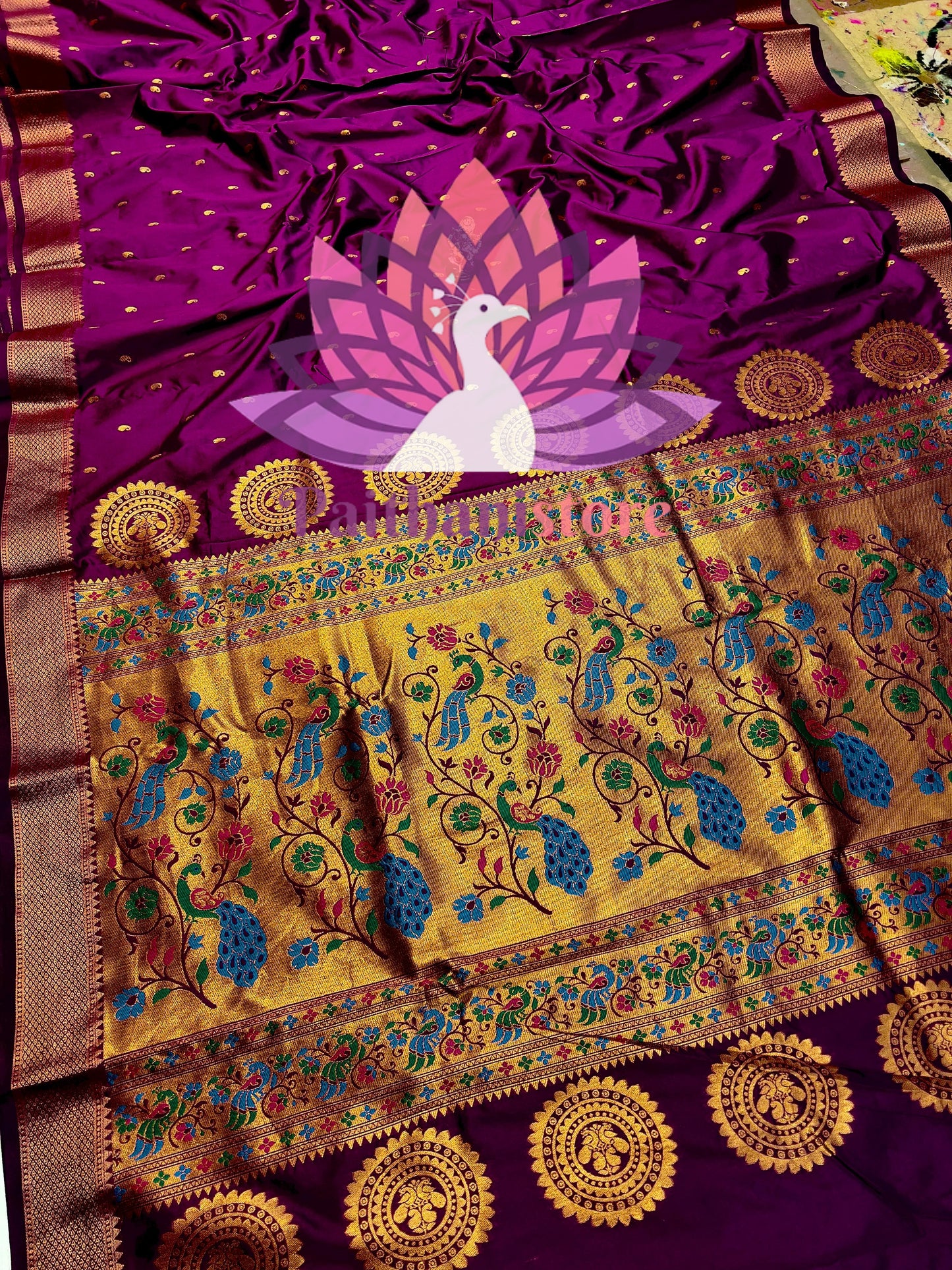 Beautiful Soft Silk Paithani Sarees