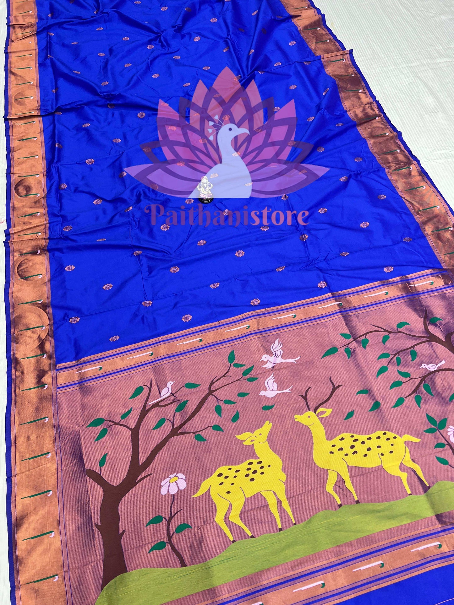 Designer Pallu Paithani Sarees