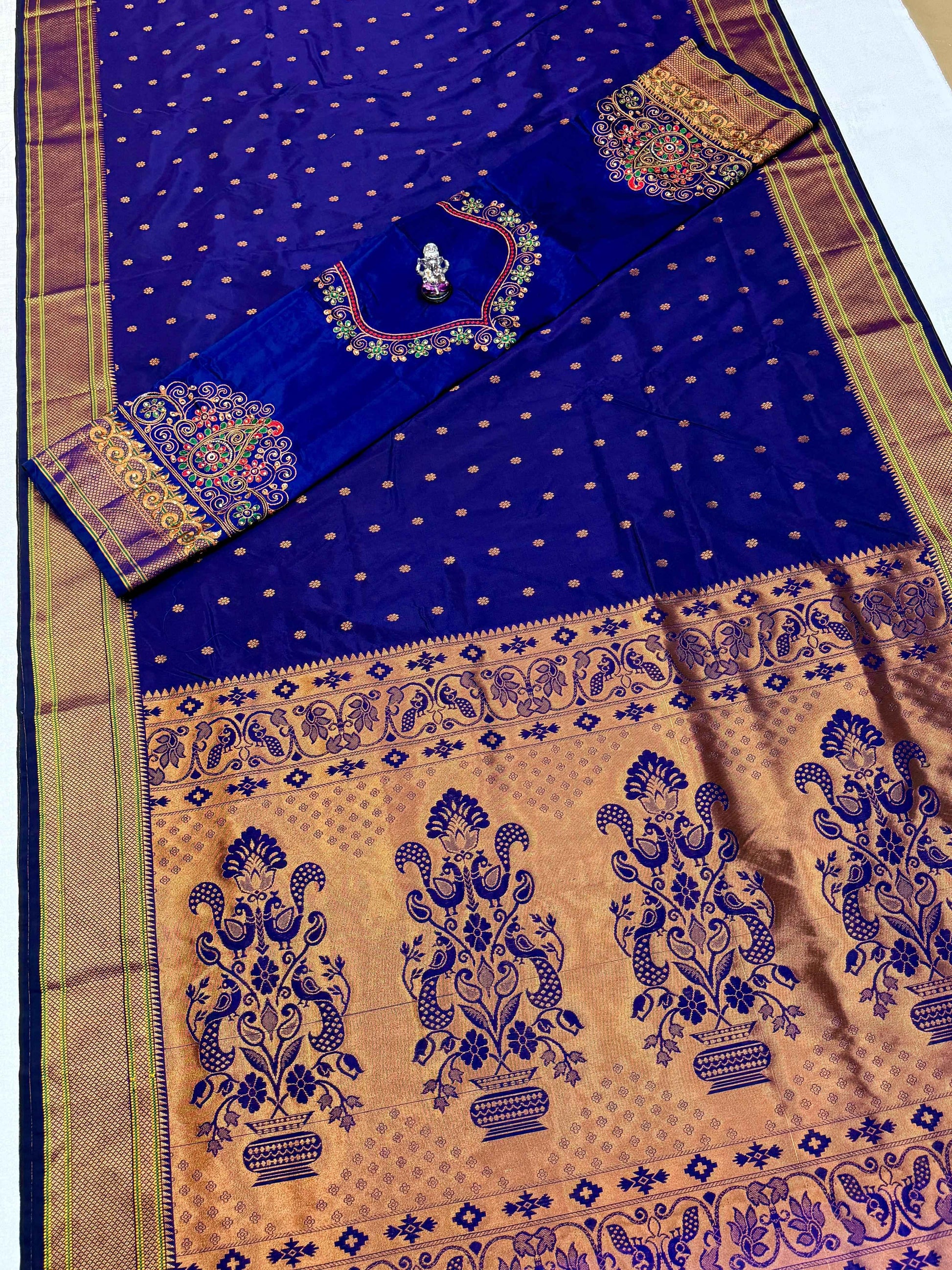 Designer Kalanjali Paithani Saree