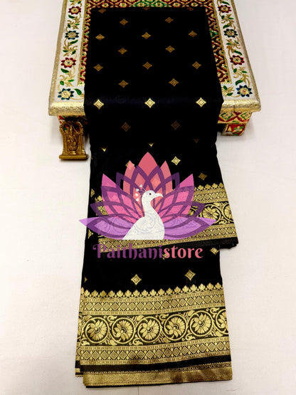 Semi Kanjivaram Paithani Saree