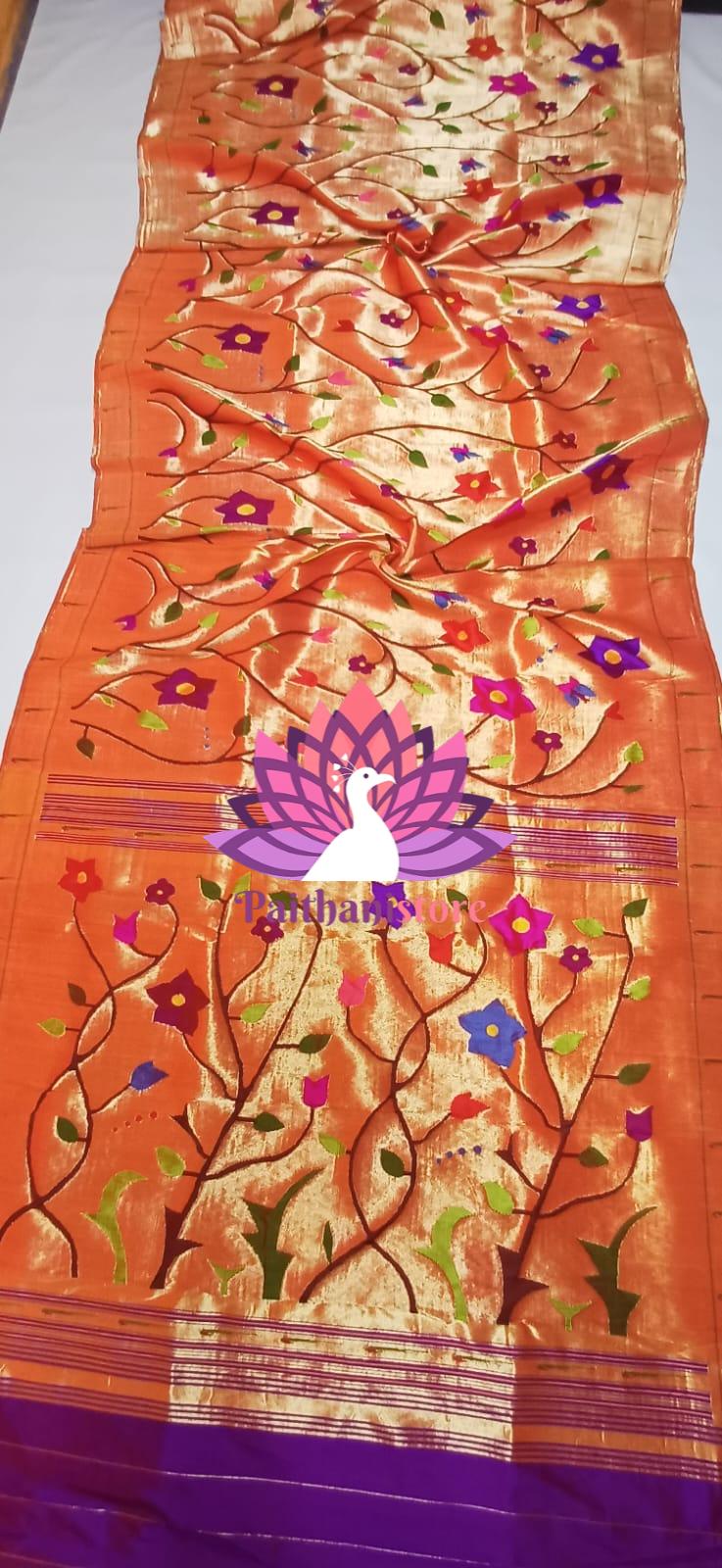 Handwoven All Over Paithani Saree