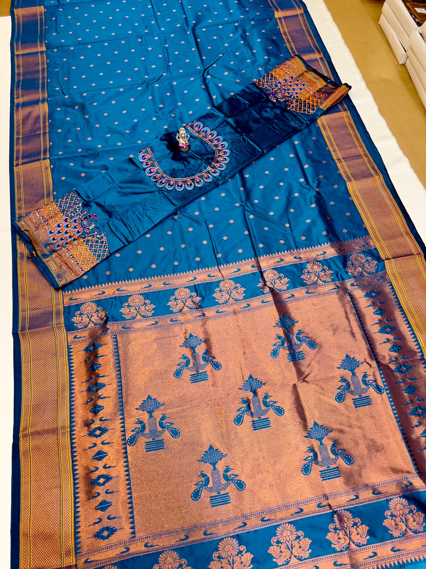 Designer Kalanjali Paithani Saree