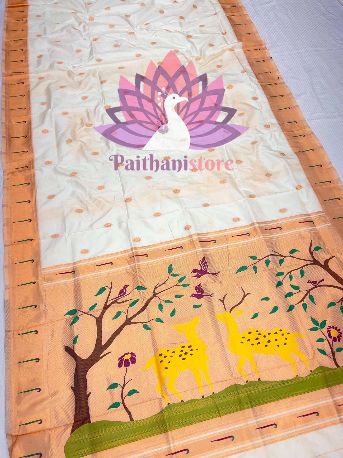 Designer Pallu Paithani Sarees