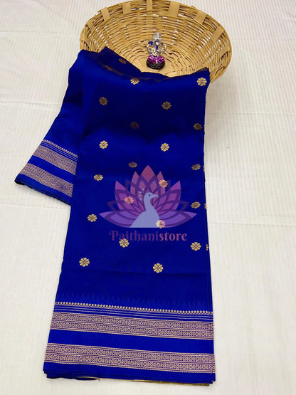 Semi-Silk Narayan Peth Paithani Saree