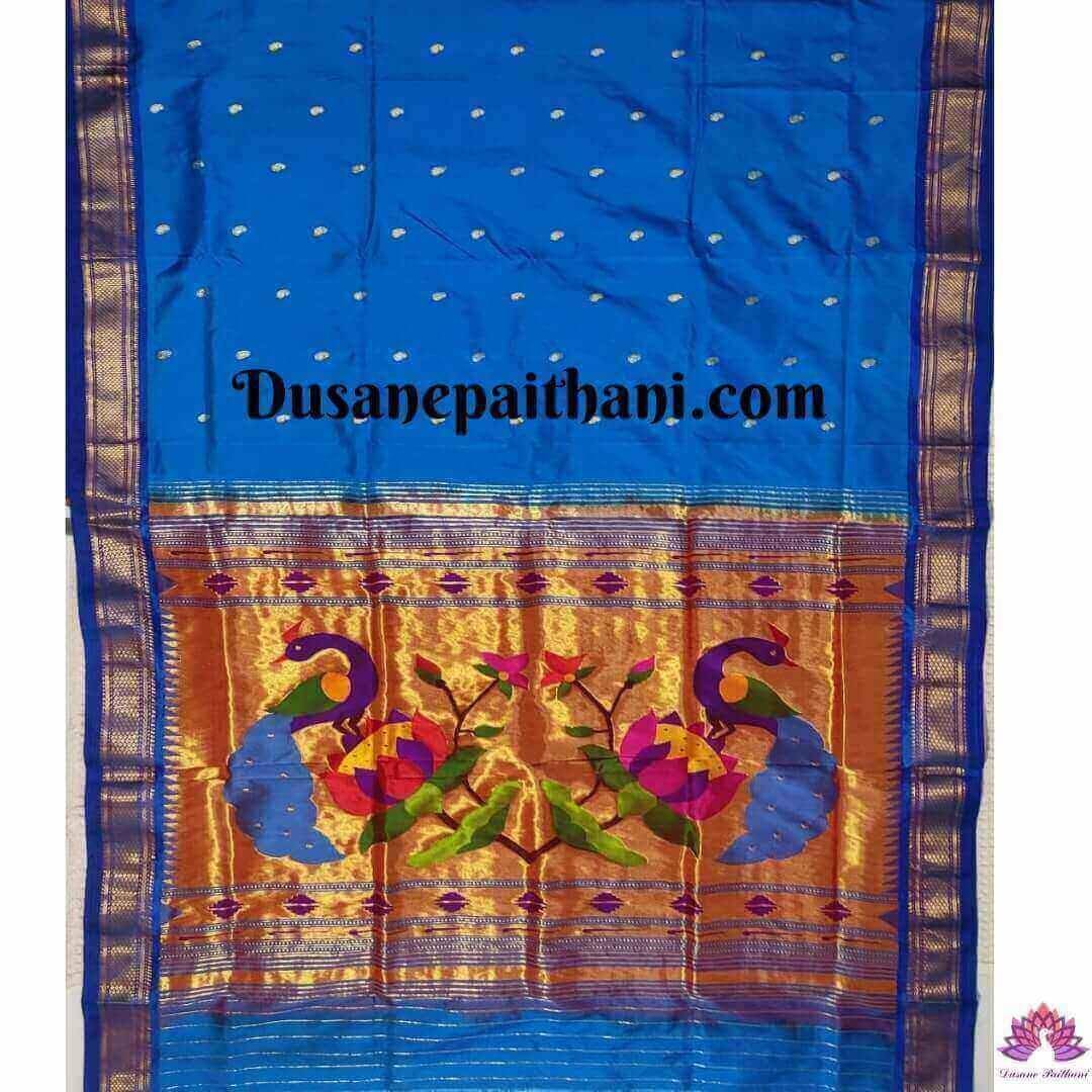 Chintamani Pure Silk Handloom Paithani Saree