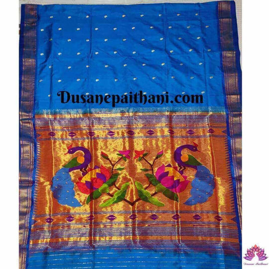 Chintamani Pure Silk Handloom Paithani Saree