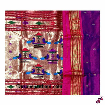Designer Yeola Paithani Online - Pure Silk Paithani - Just Rs. 13499! Shop now at Paithanistore