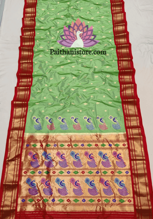 Exquisite Kadiyal Paithani Sarees