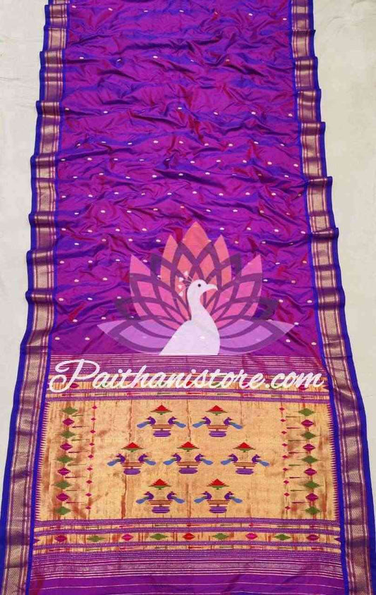 Handcrafted Paithani Silk Sarees