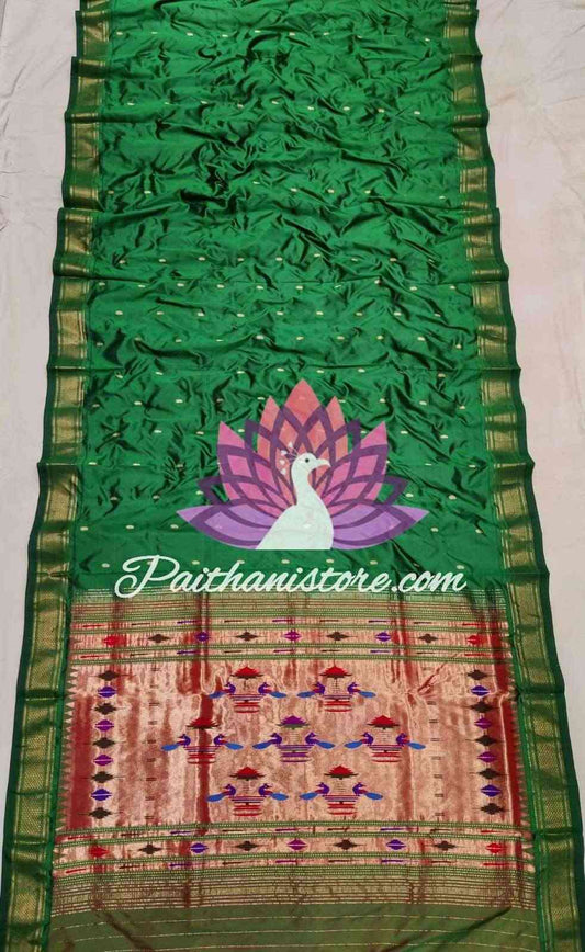 Handwoven Paithani Silk Sarees