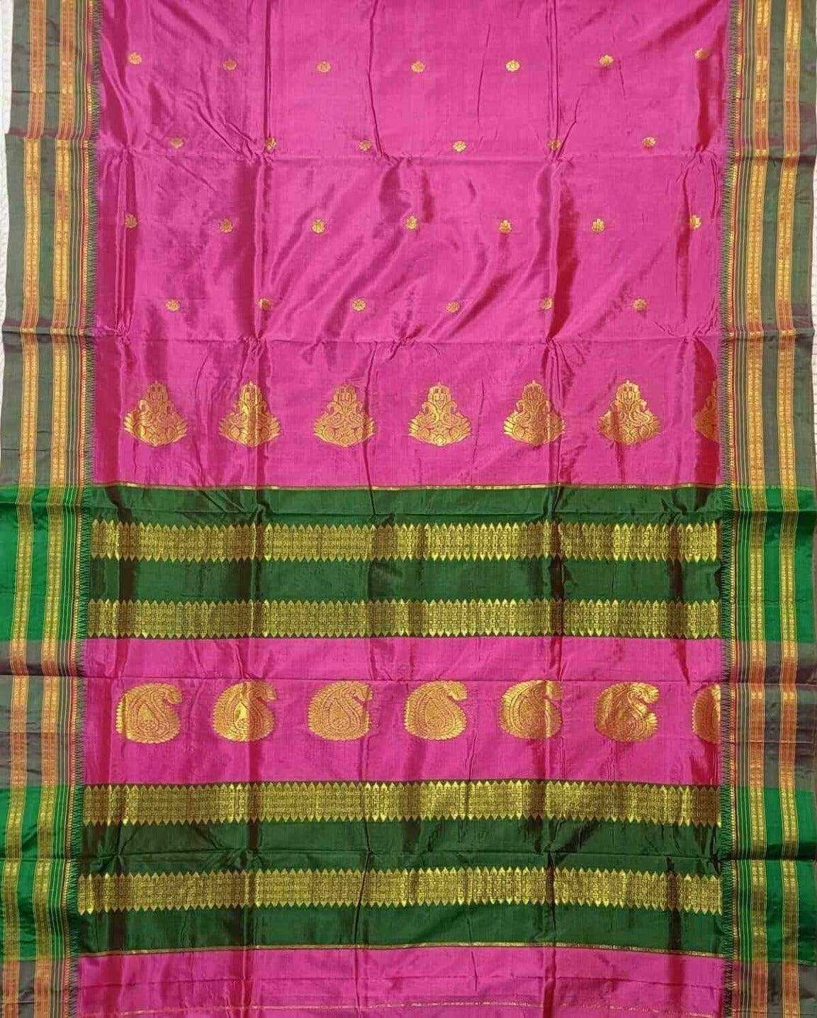 Narayan Peth Saree - Elegant and Timeless Traditional Indian Saree