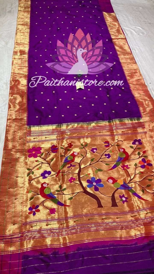 Paithani Muniya Sarees