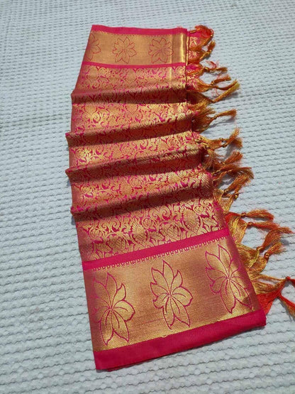 Pink Paithani Shela - Paithanistore