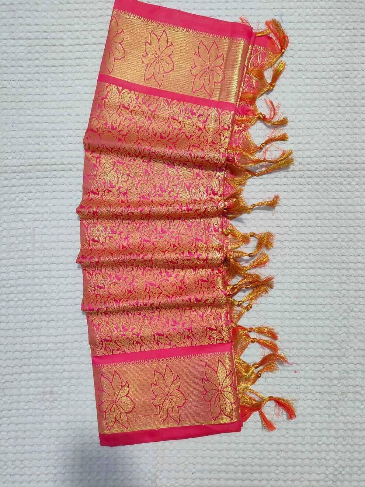 Pink Paithani Shela - Paithanistore