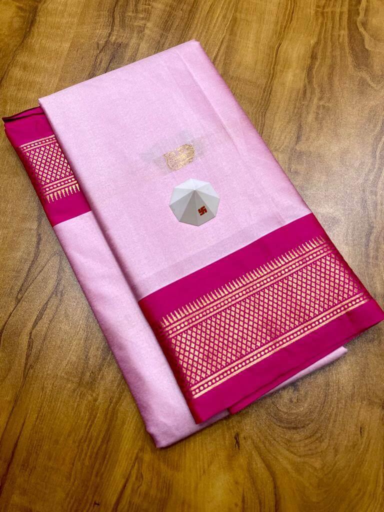 Pink Sico Silk Paithani - Paithanistore