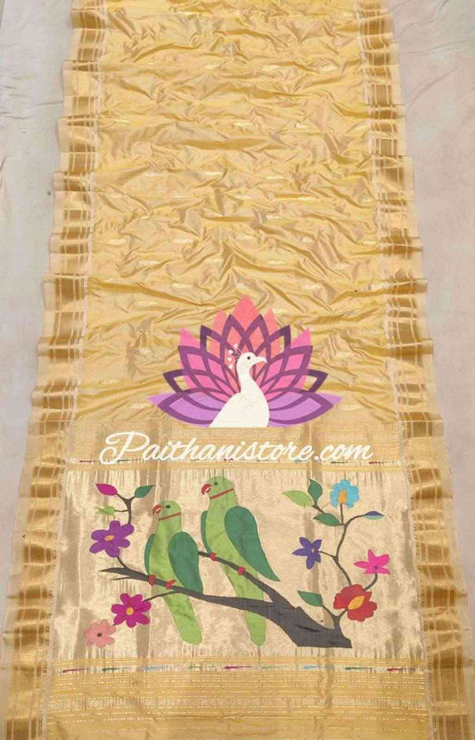 Pure Silk Fancy Pallu Paithani