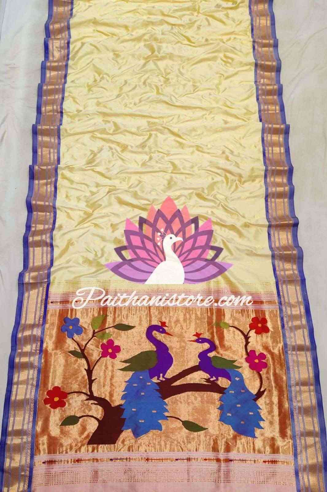 Pure Silk Fancy Pallu Paithani