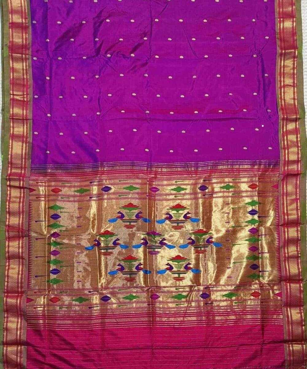 Pure Silk Handloom Paithani Saree