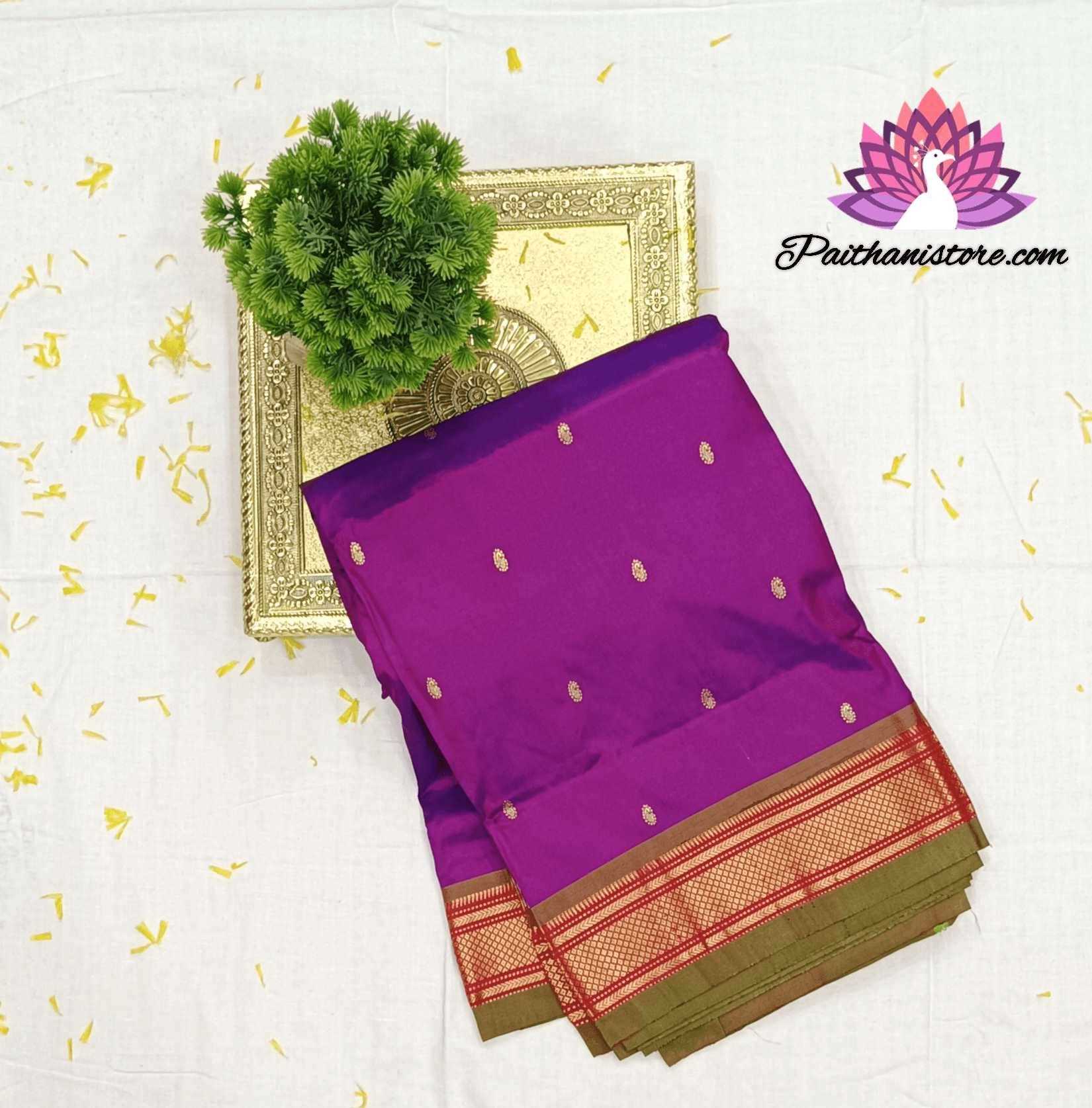 Pure Silk Handloom Paithani Saree